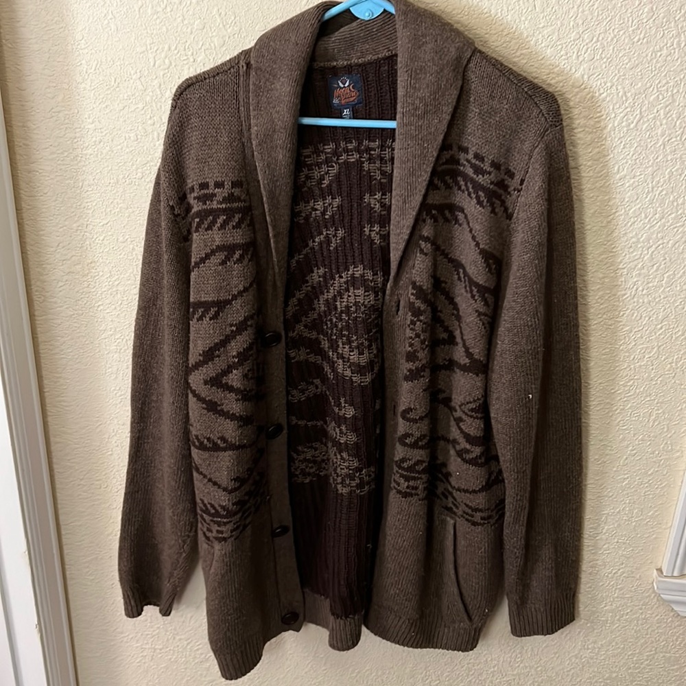 Brown sweater